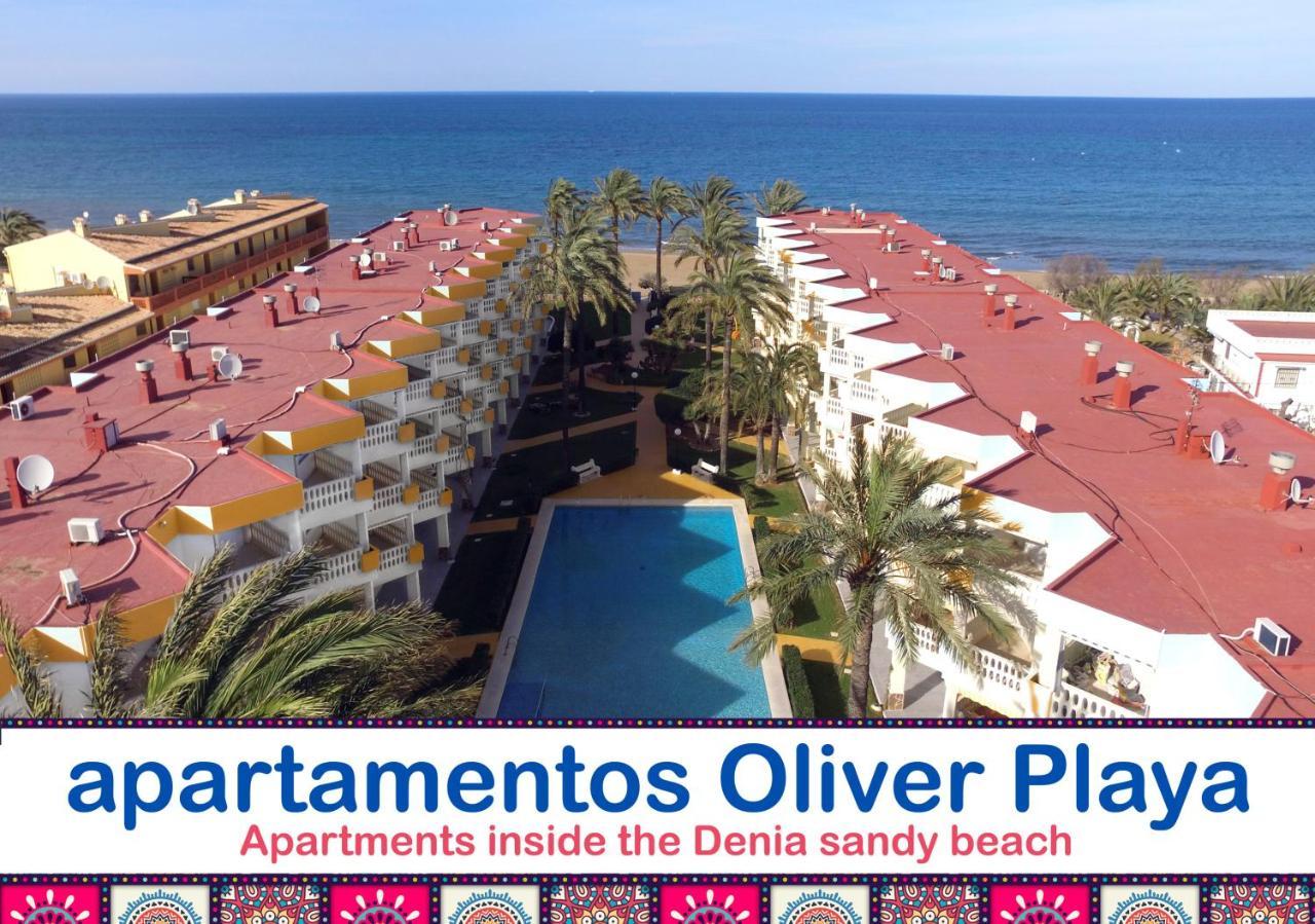 Apartamentos Oliver Playa Denia Bagian luar foto
