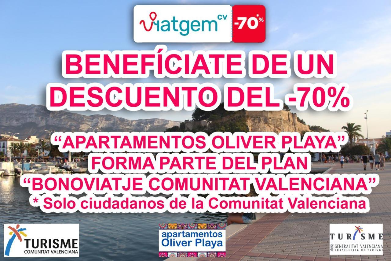 Apartamentos Oliver Playa Denia Bagian luar foto